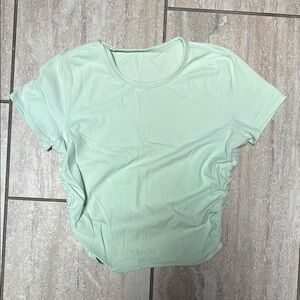 Lululemon Mint Green Ruched Women's Top